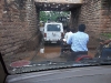 One Lane and Flooded